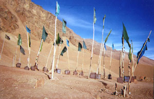 Mass graves in Yakawlang