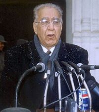 Mr. Abdul Hamid Mubarz, Stanch defender of democracy