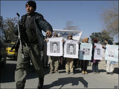 Protest of Solidarity Party in Kabul